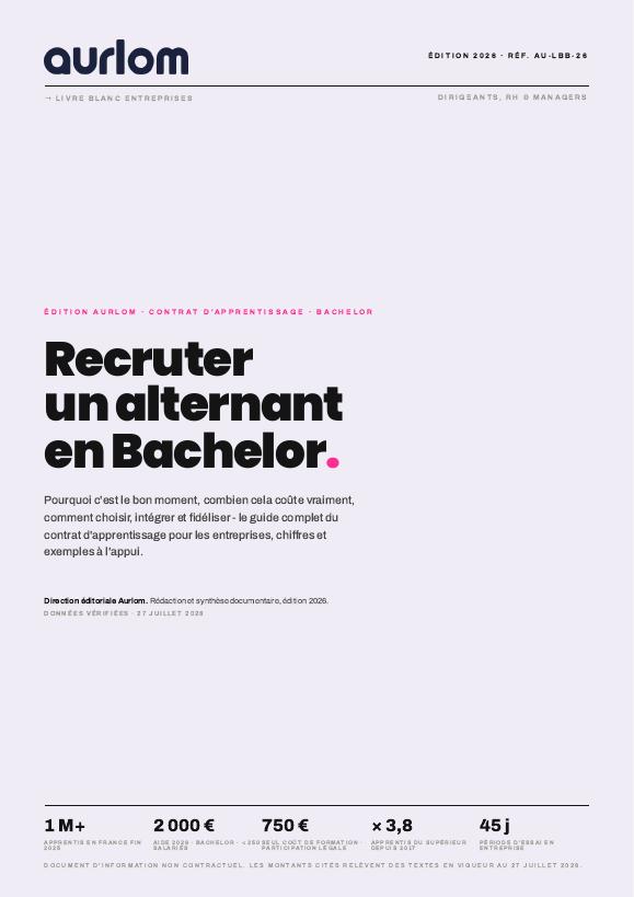Recruter un alternant en Bachelor