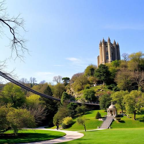 Parc des Buttes-Chaumont à Paris 19e