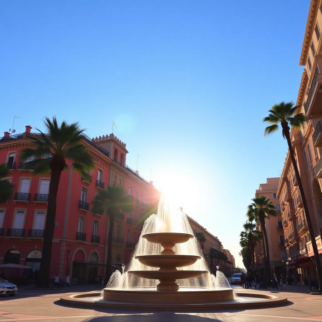 Place Masséna à Nice, repère emblématique