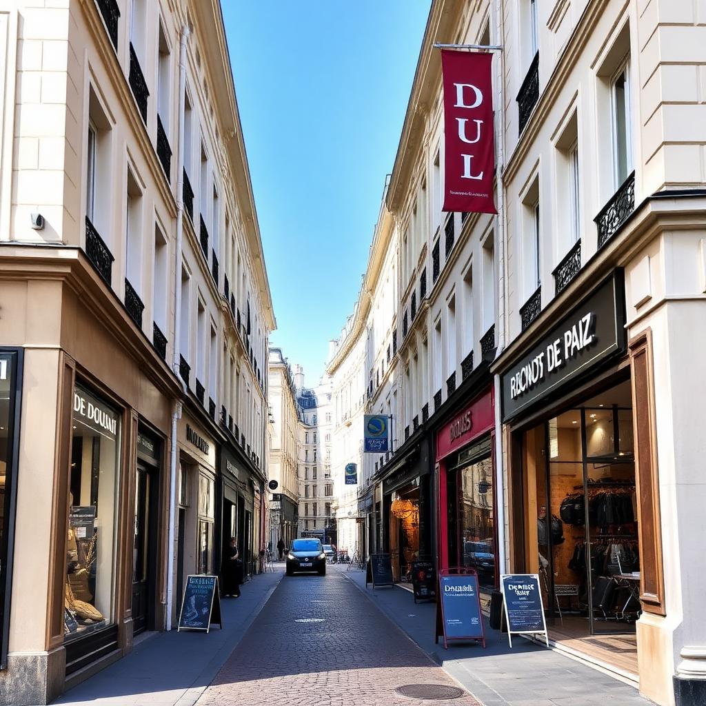 Rue de Douai dans le 9e arrondissement de Paris