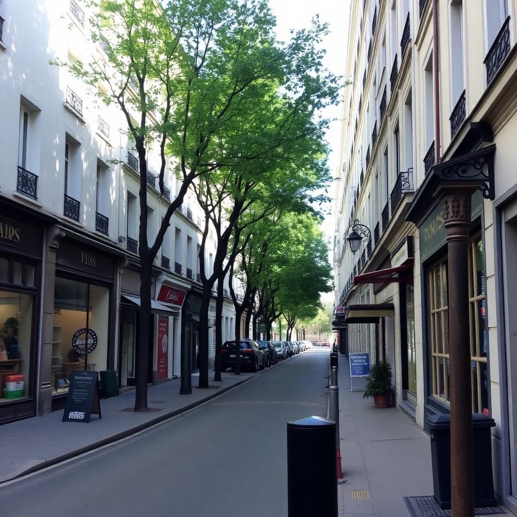 Rue de Picpus dans le 12e arrondissement de Paris