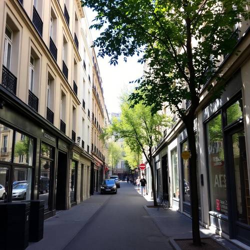Rue Saint-Sébastien dans le 11e arrondissement de Paris