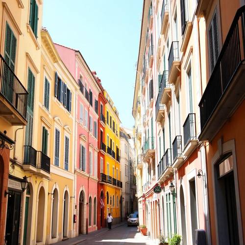 Vieux-Nice, ruelles et façades méditerranéennes