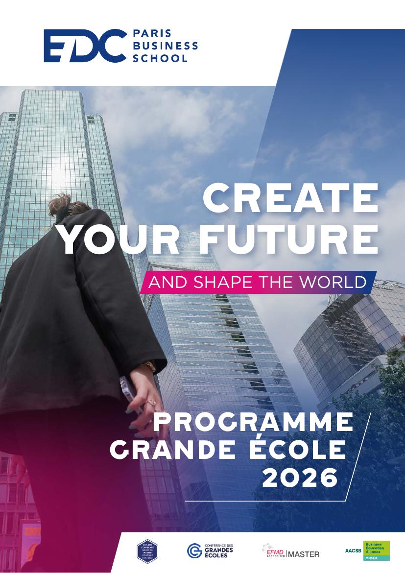 Brochure EDC Paris Business School