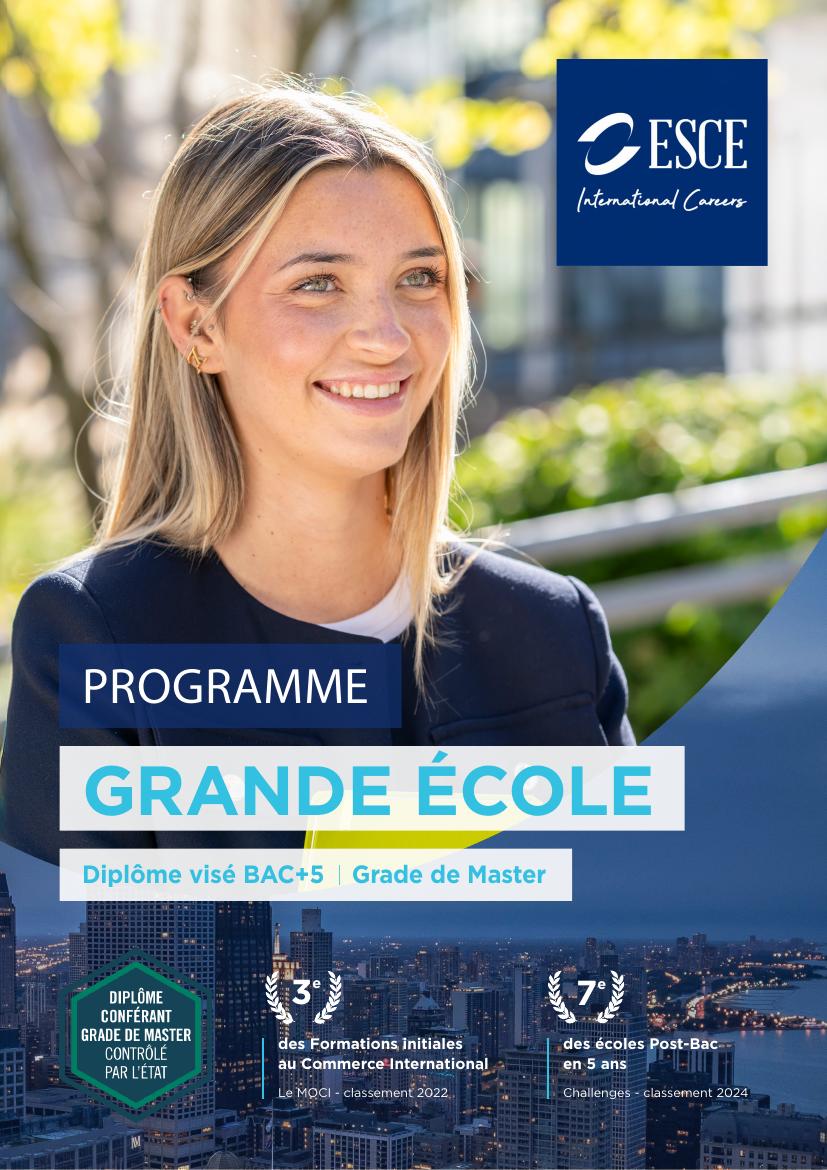 Brochure ESCE International Business School