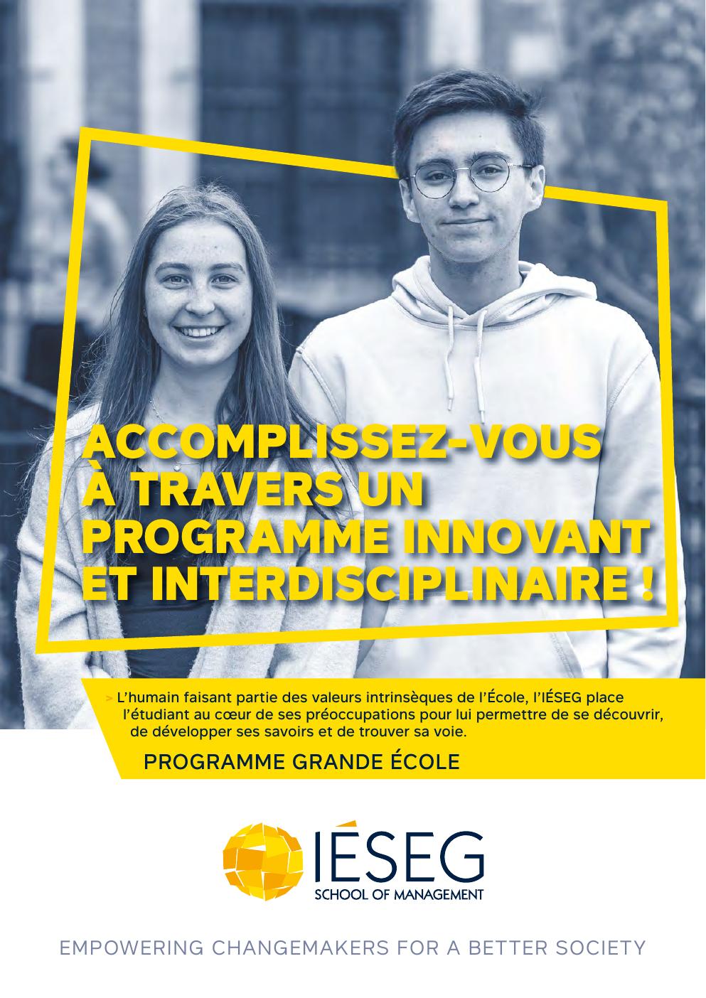 Brochure IÉSEG