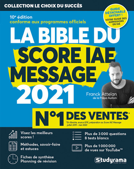 Bible du Score IAE Message