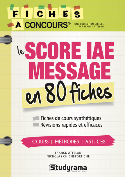 Le Score IAE Message en 80 fiches